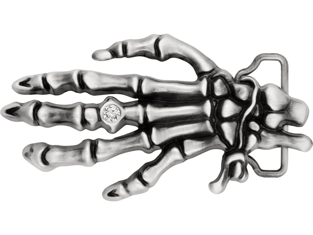 3000 Hand Skeleton Unique Belt Buckle Punk Skull Fashion Gift Jewelry